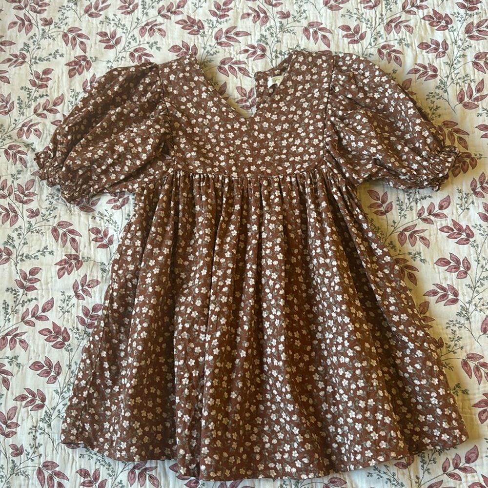 Jolene dress, rosette